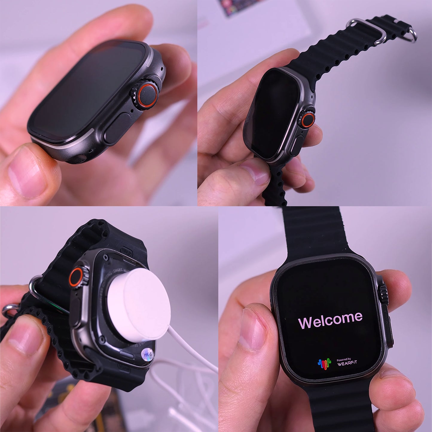 Smart Watches - HK10 ULTRA 3 MAX steel - Smartwatch Express
