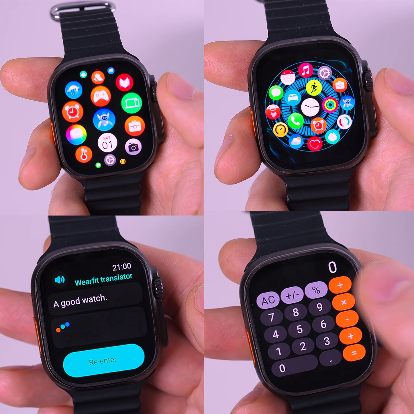 Smart Watches - HK10 ULTRA 3 MAX steel - Smartwatch Express