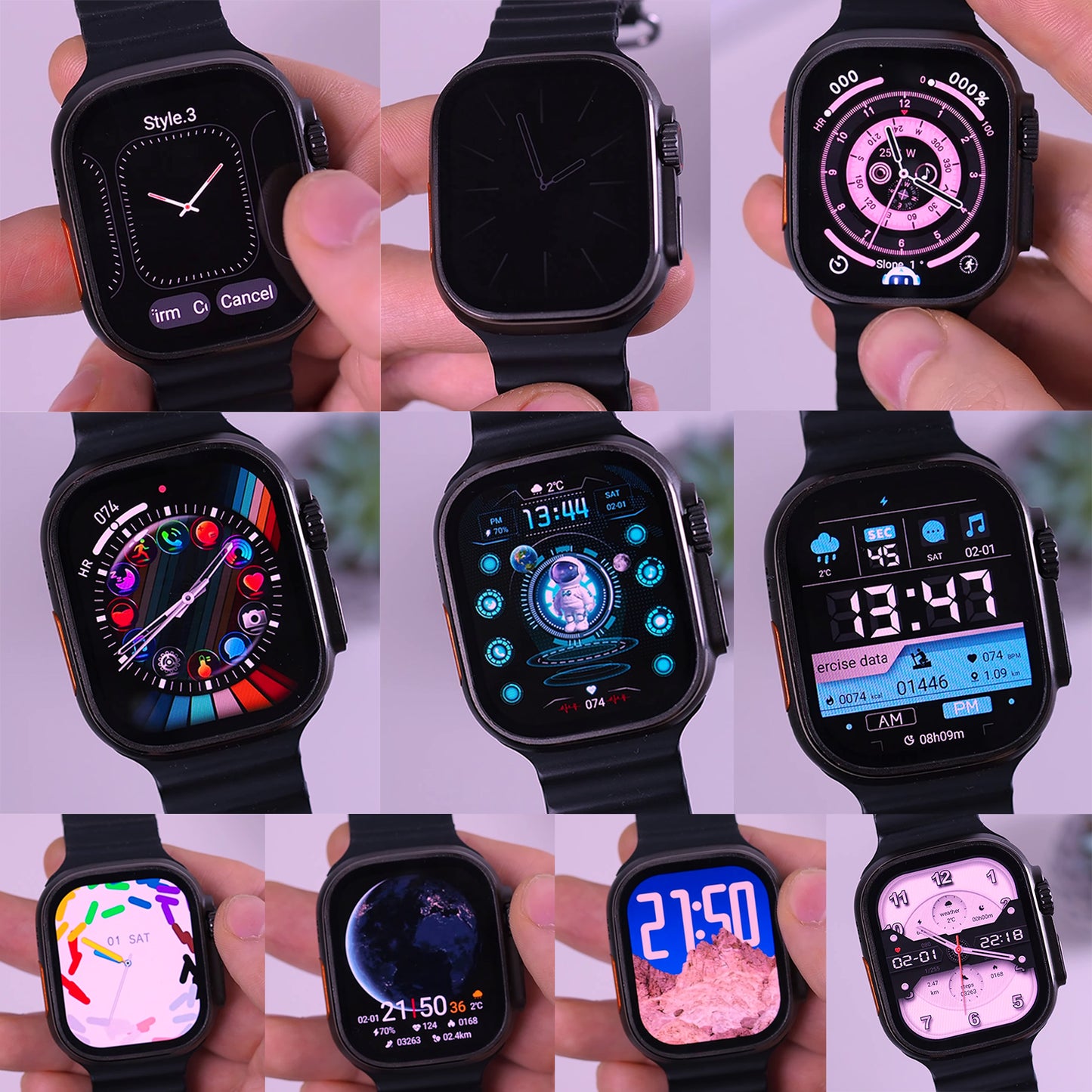 Smart Watches - HK10 ULTRA 3 MAX steel - Smartwatch Express