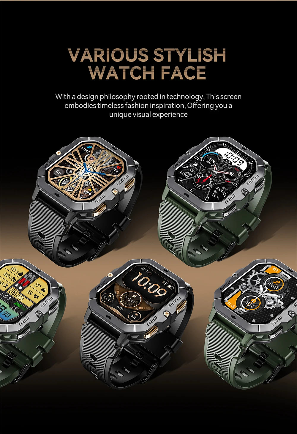 Smart Watches - C28 "The Chuck" - Smartwatch Express