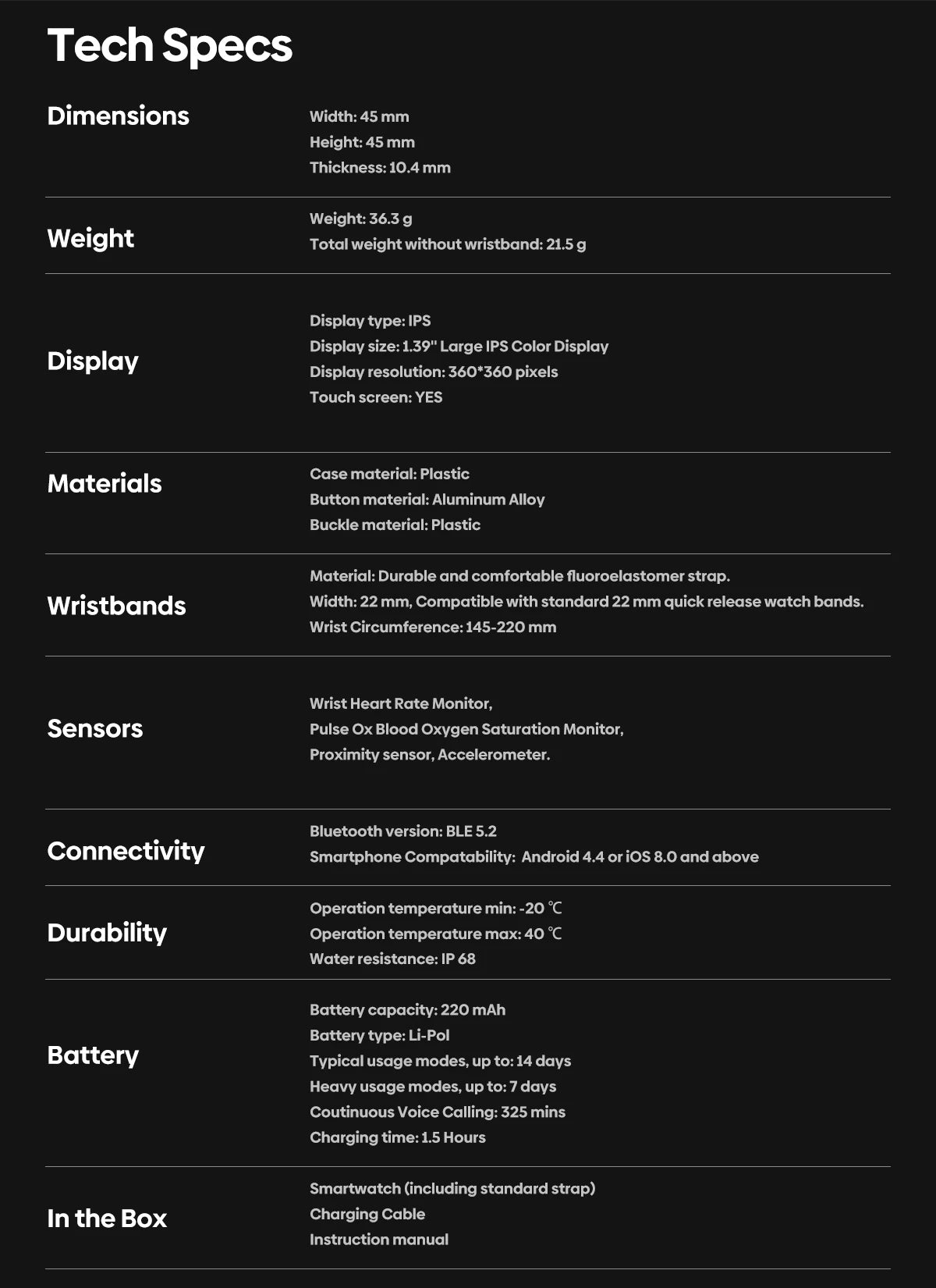 Smart Watches - Btalk 2 duo - Smartwatch Express