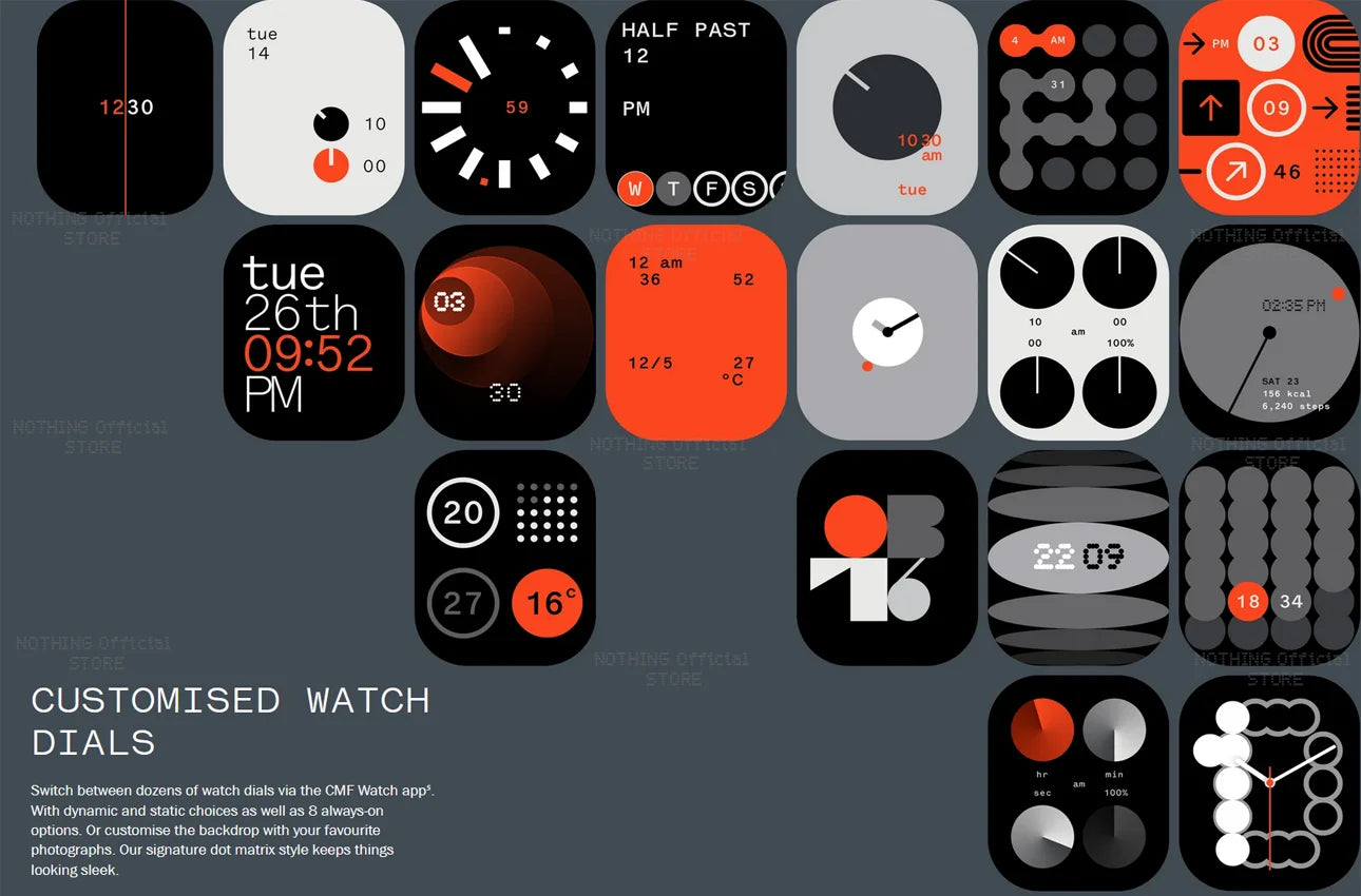 Smart Watches - CMF Watch Pro by Nothing duo - Smartwatch Express