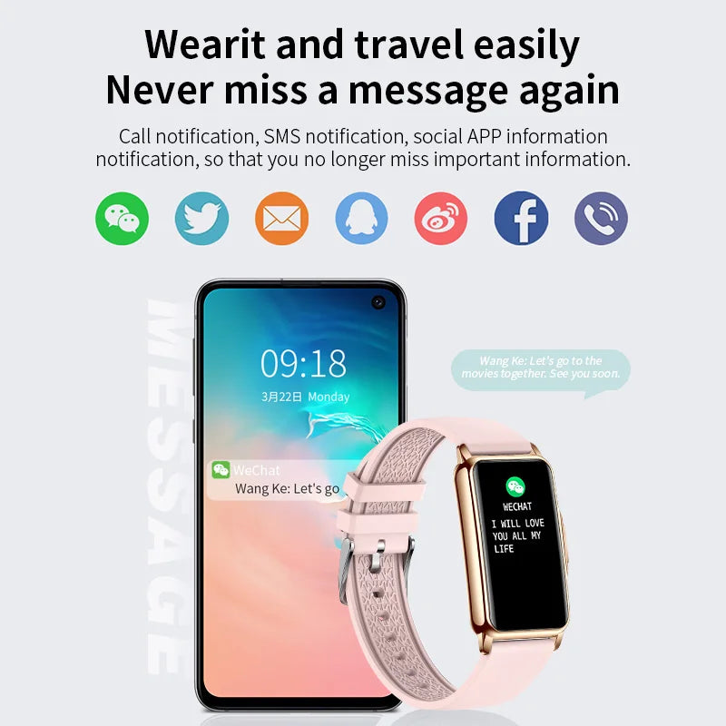 Smart Watches - Lige BW-451 steel - Smartwatch Express