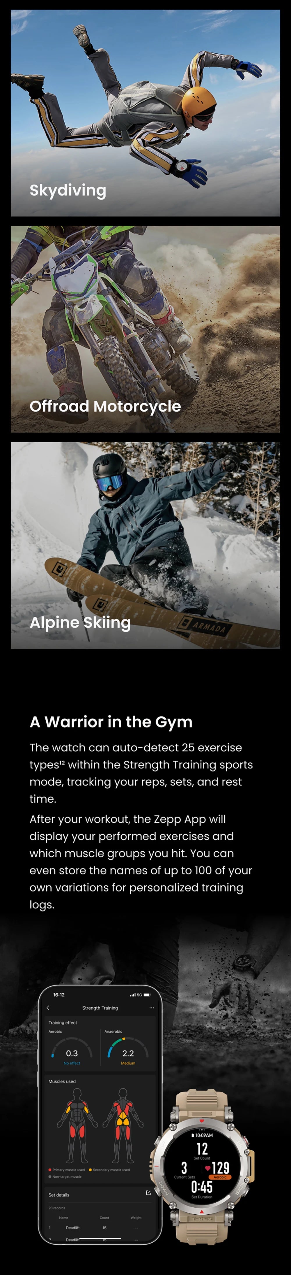 Smart Watches - ​​Amazfit T-Rex Ultra - Smartwatch Express