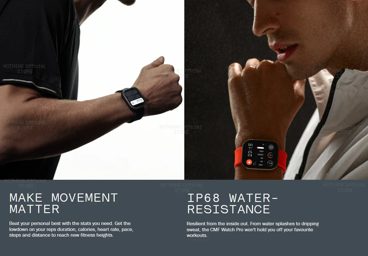 Smart Watches - ​​CMF Watch Pro by Nothing duo - Smartwatch Express