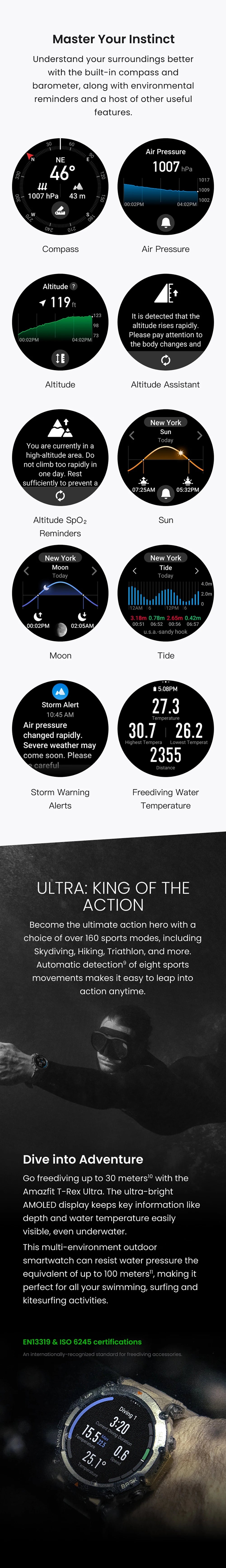 Smart Watches - ​​Amazfit T-Rex Ultra - Smartwatch Express