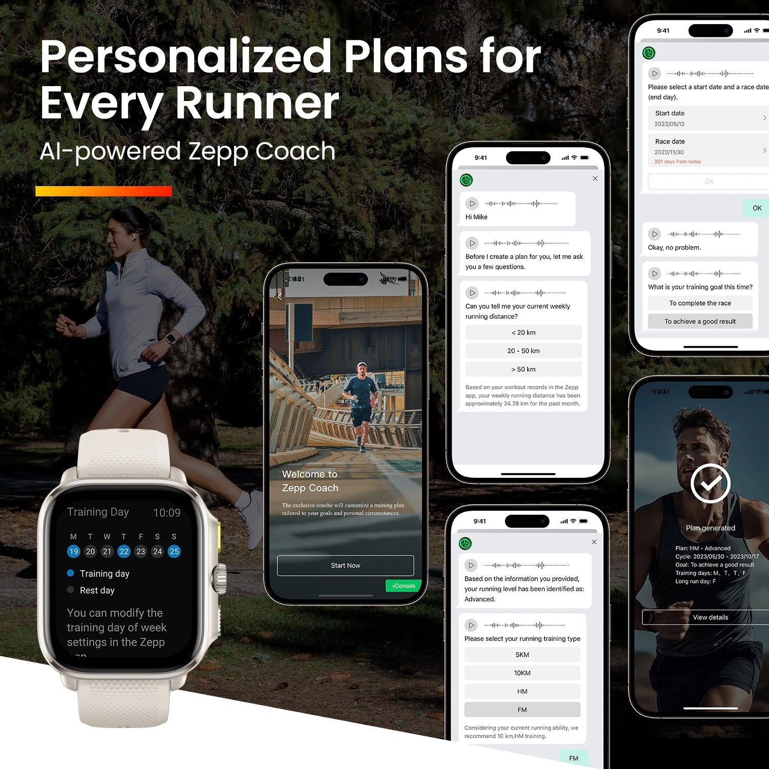 Smart Watches - ​​Amazfit Cheetah Square - Smartwatch Express